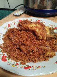 Foto resep Ayam goreng serundeng