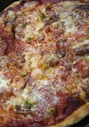 Gyors pizza recept fotója