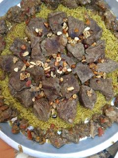 صورة لوصفة كبسة باللحمة