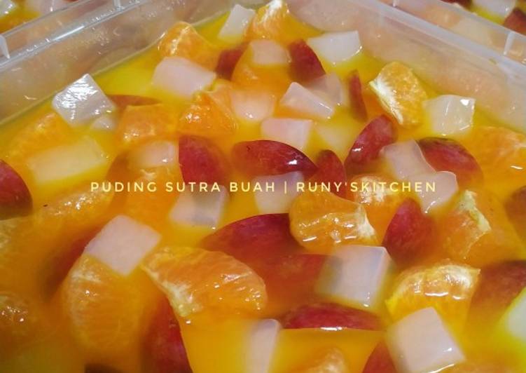 Bumbu Puding sutra buah | Resep Bumbu Puding sutra buah Yang Mudah Dan Praktis