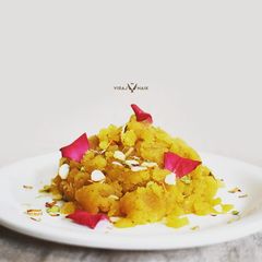 A picture of Moong Daal Halwa.