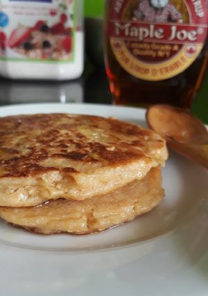 Hình của món Pancake yến mạch.