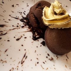 A picture of Chocolate cake.