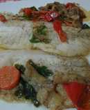 Tilapia, merluza, fletán... en papillote