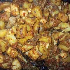 A picture of Sambal goreng kentang ati ampela ayam tahu.