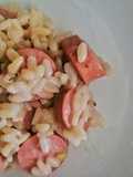 Risotto ai würstel