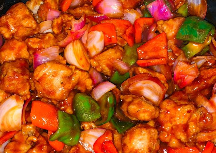 Sweet sour chicken sauce ๐