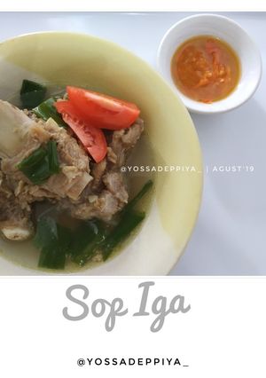Foto resep Sop Iga