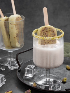 A picture of Happy Hour 3: Pistachio Tiger’s Milk.