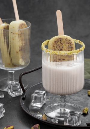 A picture of Happy Hour 3: Pistachio Tiger’s Milk.