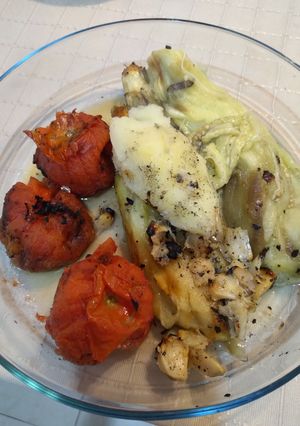 Una foto de Verduras al rescoldo