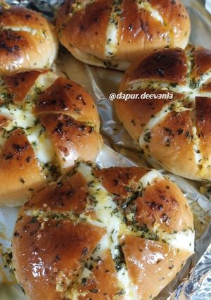 Foto resep Garlic cheese bread
