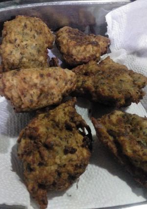 Una foto de Croquetas de arroz y acelga