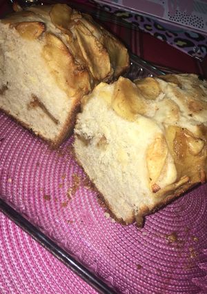Una foto de Budín de manzana🍎
