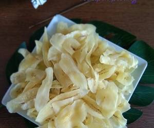 Resep Mudah Keripik pisang Nikmat Lezat