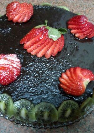صورة لوصفة كيك الشوكولاته 🍫🍮