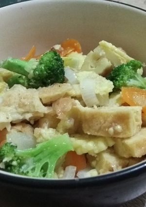 Foto resep Capcay sayur dan kekian