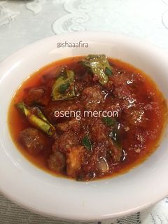Foto resep Oseng Mercon