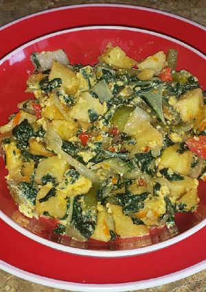 Una foto de Fricasé de acelga