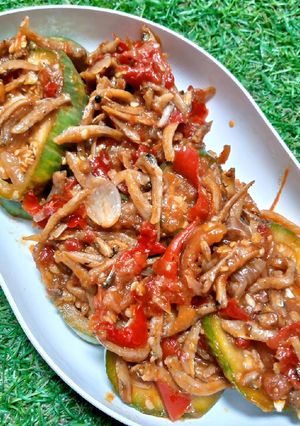 Foto resep Tumis Terong Hijau Teri (versi 2)