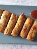 Involtini primavera in friggitrice ad aria