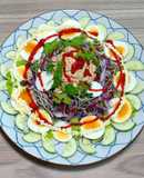 Salad trứng luộc & cá ngừ ngâm dầu