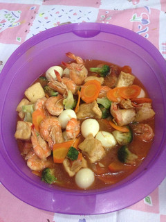 Foto resep Sapo tahu udang