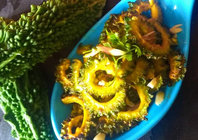 Recipe of Super Quick Homemade Stir fry karela