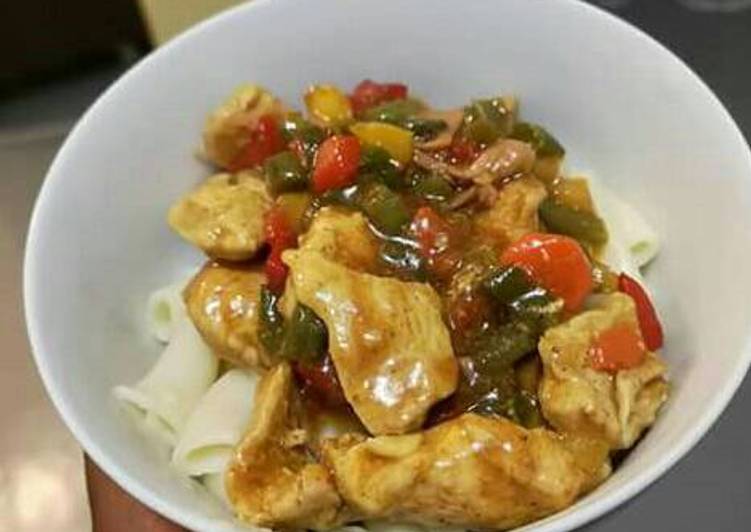 Chicken breasts stew