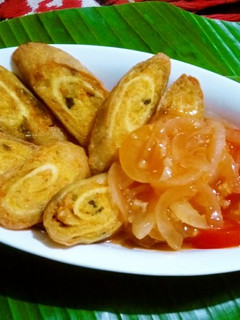 Foto resep Rolade Tahu Wortel Saus Asam Manis