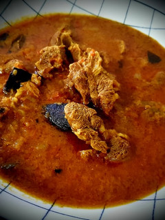 A picture of Chettinad Mutton Kuzhambu (Chettinad Mutton Gravy).