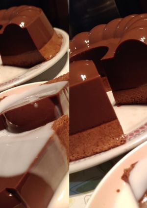 Foto resep Puding Busa Coklat