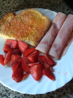 Una foto de Desayuno refrescante