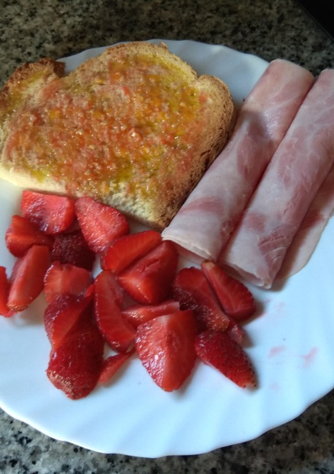 Una foto de Desayuno refrescante