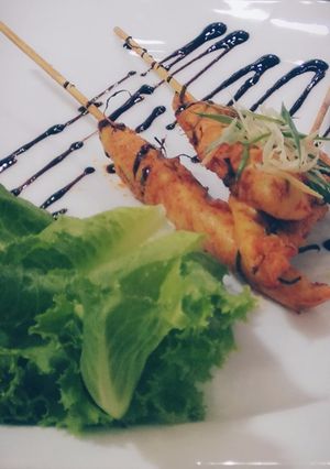A picture of Veg Kababs.