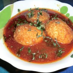 A picture of Spicy Egg Curry.
