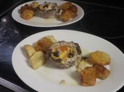 Una foto de canastitas de carne picada