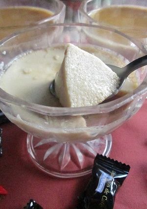 Foto principal de Flan de caramelos de café sin azúcar