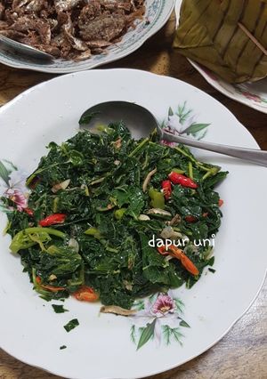 Foto resep Tumis daun pepaya #debm friendly