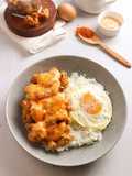 Truffle Chicken with Mentai Sauce (Ayam Goreng Saos Mentai)