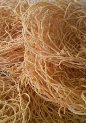 A picture of Teekha Sev.
