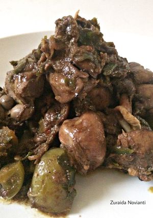 Foto resep Ati Ampela Kecap Cabai Hijau #BikinRamadanBerkesan