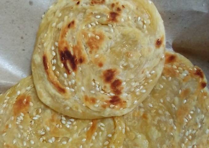 Resep Roti Maryam Wijen Oleh Amel Karmachameleon Cookpad