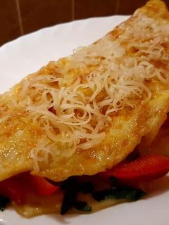 O poză a rețetei Omleta lejeră.