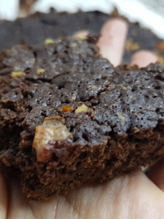 Una foto de Brownie sin gluten y vegano🤩