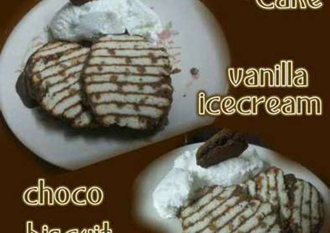 Recipe of Favorite No Bake Choco Marie Biscuit Cake