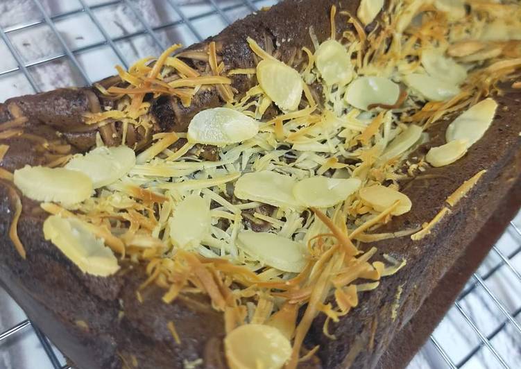 Cara Gampang Menyiapkan Fudge Brownies with Almond KW Lowcarb/Debm/Keto yang Lezat Sekali