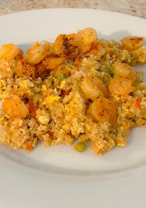 Una foto de Quinoa estilo chino