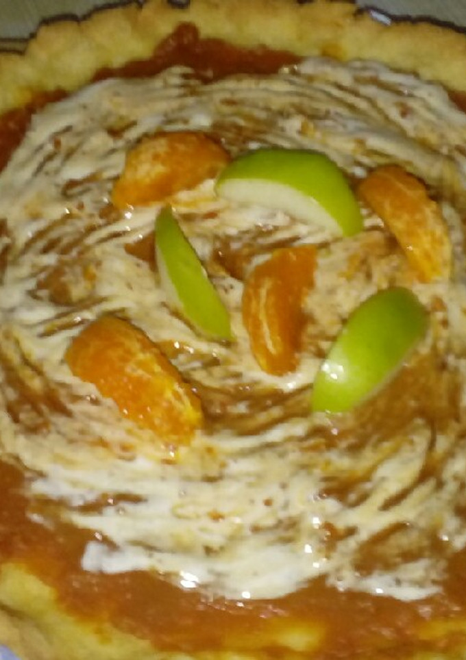 Una foto de Tarta con Postre de Caramelo