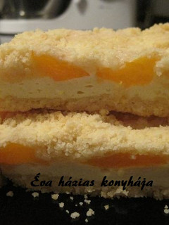 Túrós morzsás süti recept fotója